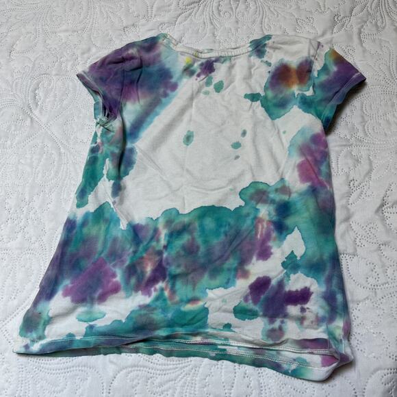 Gap Unicorn Tie Dye Shirt Size 8 - Picture 4 of 8